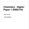 AQA GCSE Chemistry Higher 2025 Predicted Papers 8462