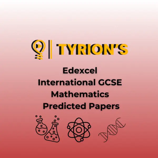 Edexcel International GCSE Mathematics A Higher 2025 Predicted Papers 4MA1
