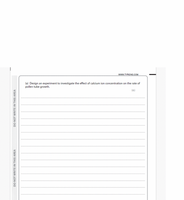 Edexcel International A Level Biology Oct/Nov 2025 Predicted Papers & schemes - Image 2